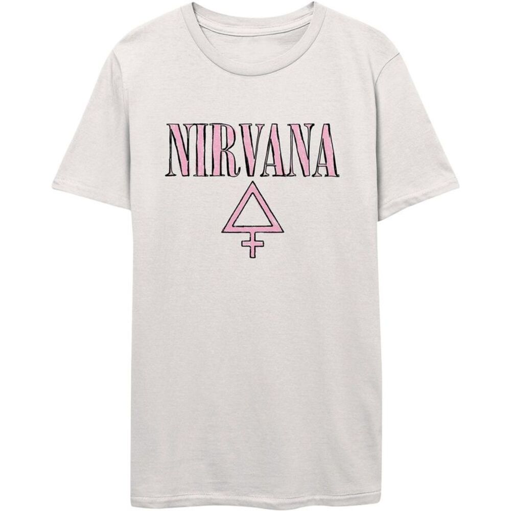 Nirvana Womens/Ladies Femme T-Shirt / Sand